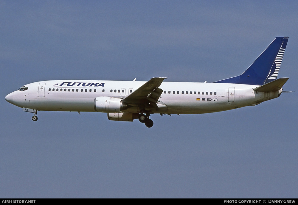 Aircraft Photo of EC-IVR | Boeing 737-408 | Futura International Airways | AirHistory.net #367879