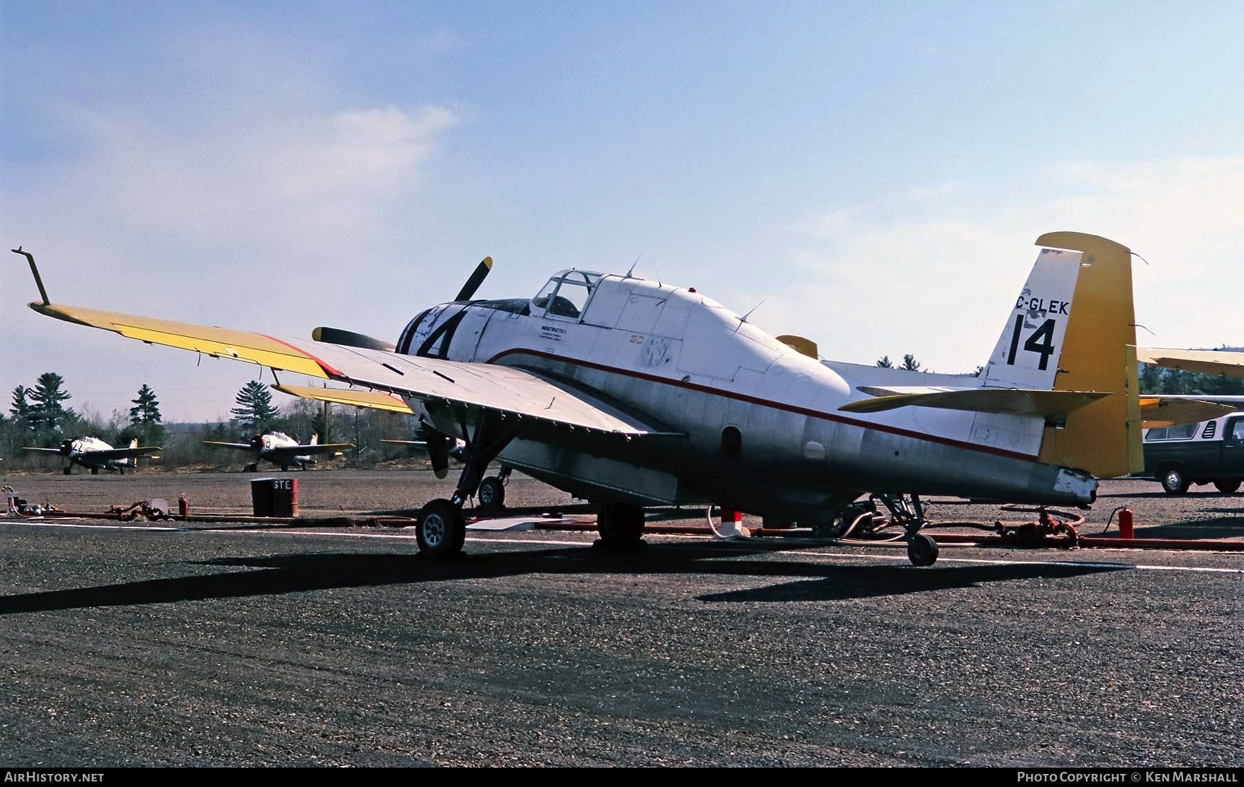 Aircraft Photo of C-GLEK | Grumman TBM-3/AT Avenger | Forest Protection Ltd - FPL | AirHistory.net #367887