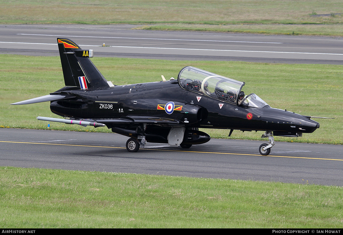 Aircraft Photo of ZK036 | BAE Systems Hawk T2 | UK - Air Force | AirHistory.net #367889