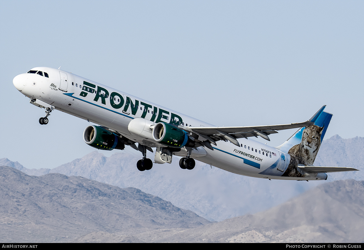 Aircraft Photo of N706FR | Airbus A321-211 | Frontier Airlines | AirHistory.net #367890