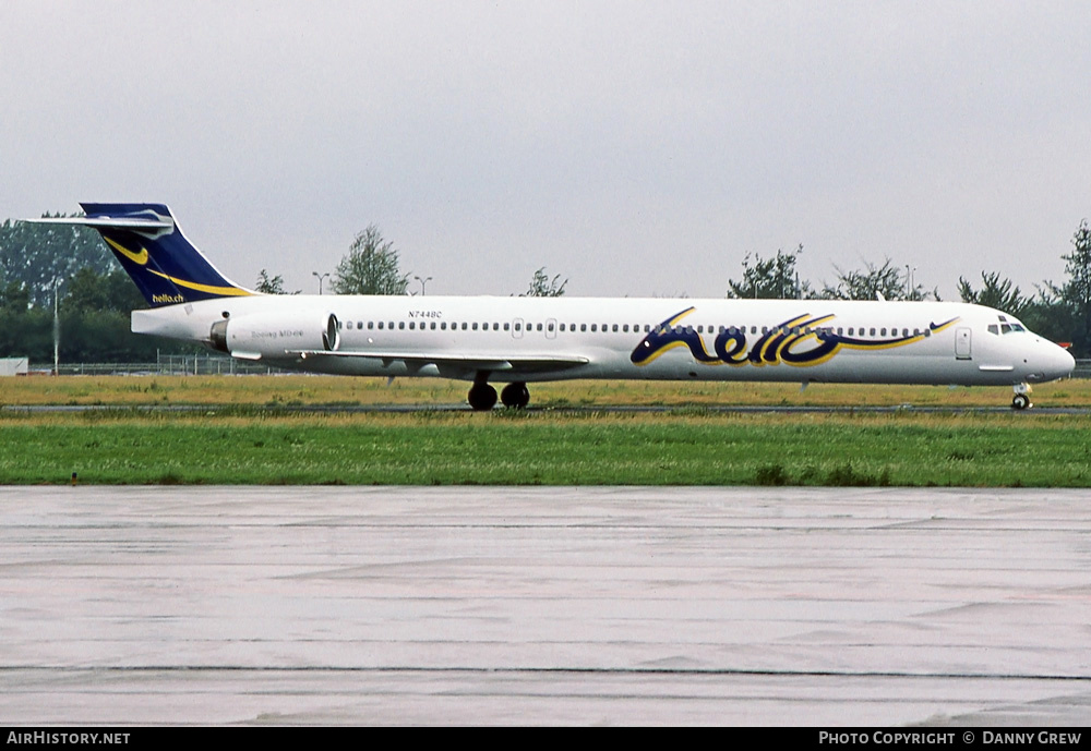 Aircraft Photo of N744BC | McDonnell Douglas MD-90-30 | Hello | AirHistory.net #367893