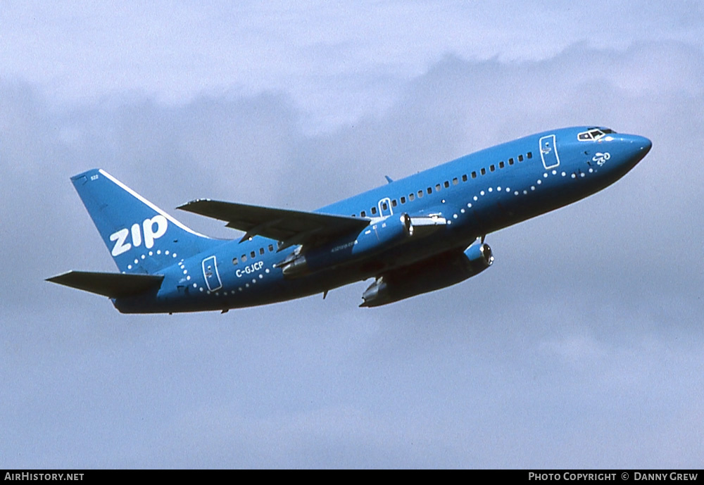 Aircraft Photo of C-GJCP | Boeing 737-217/Adv | Zip Air | AirHistory.net #367899