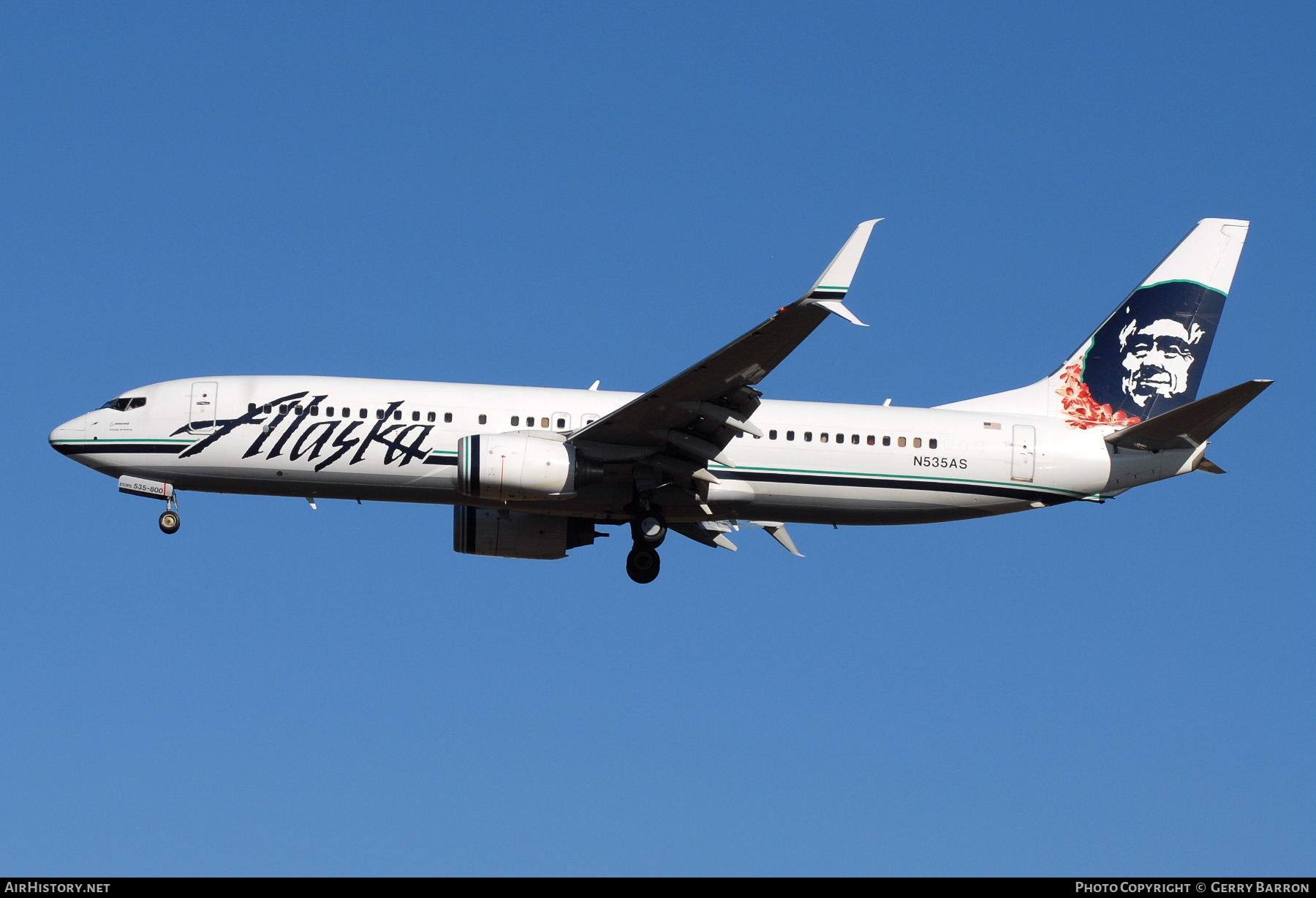 Aircraft Photo of N535AS | Boeing 737-890 | Alaska Airlines | AirHistory.net #367905