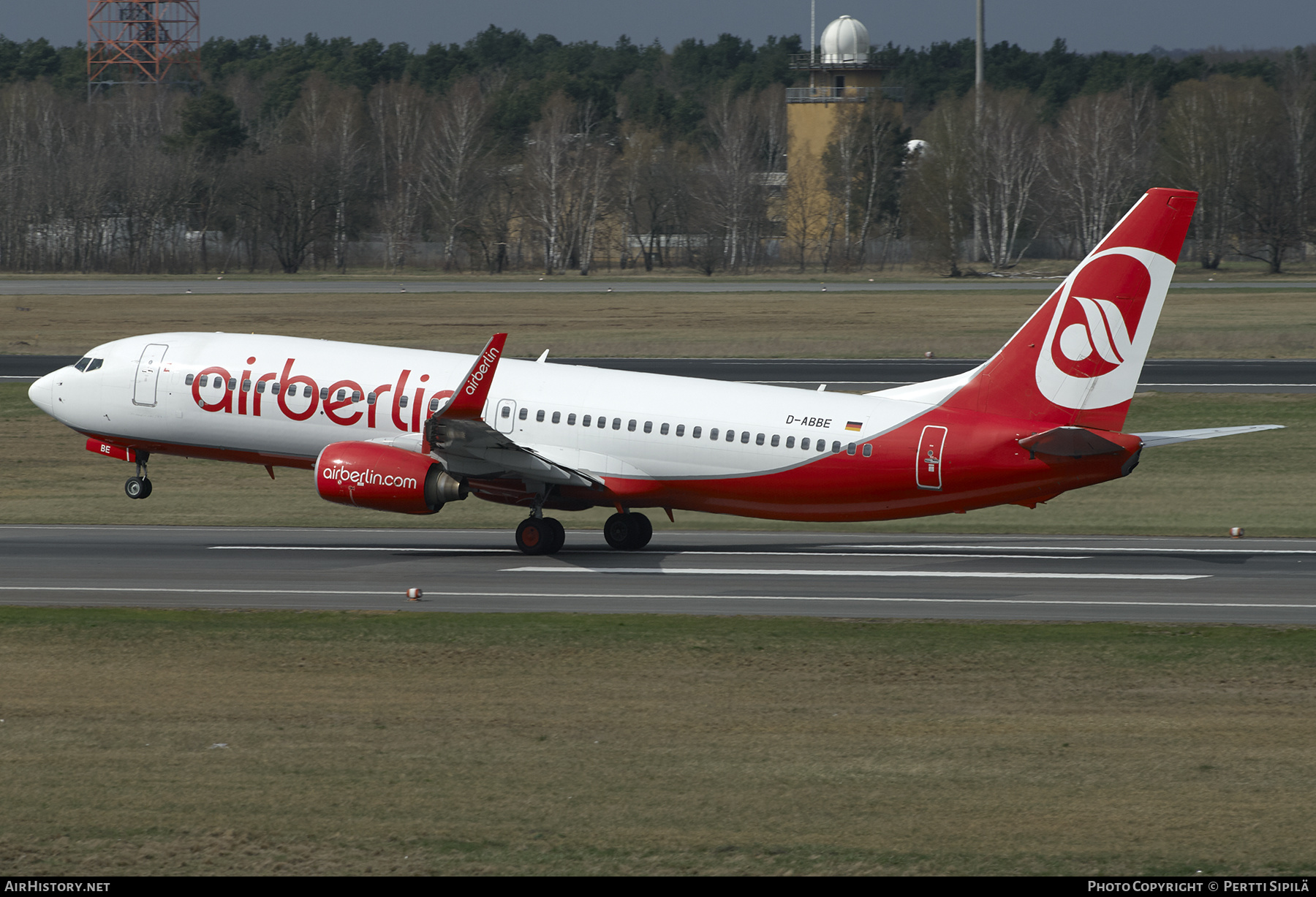 Aircraft Photo of D-ABBE | Boeing 737-86J | Air Berlin | AirHistory.net #367909