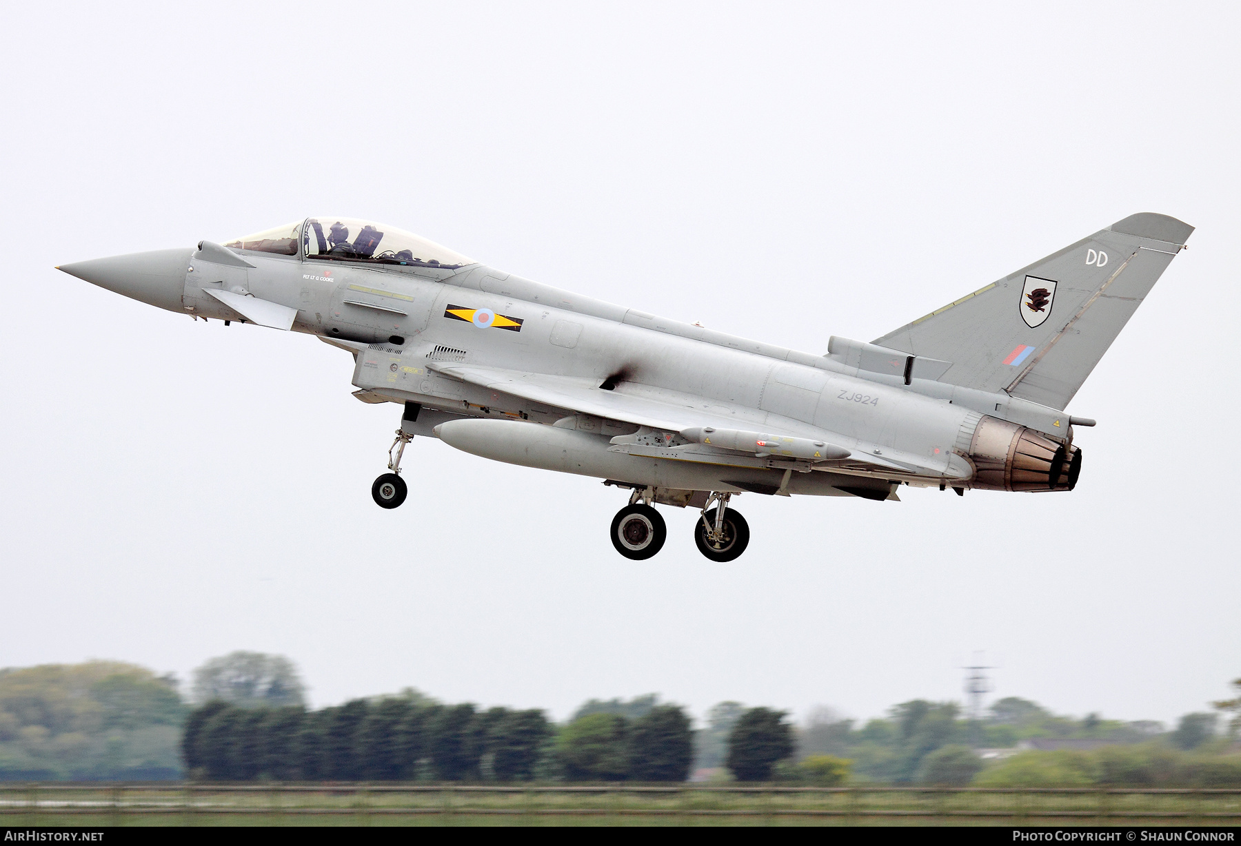 Aircraft Photo of ZJ924 | Eurofighter EF-2000 Typhoon FGR4 | UK - Air Force | AirHistory.net #367915