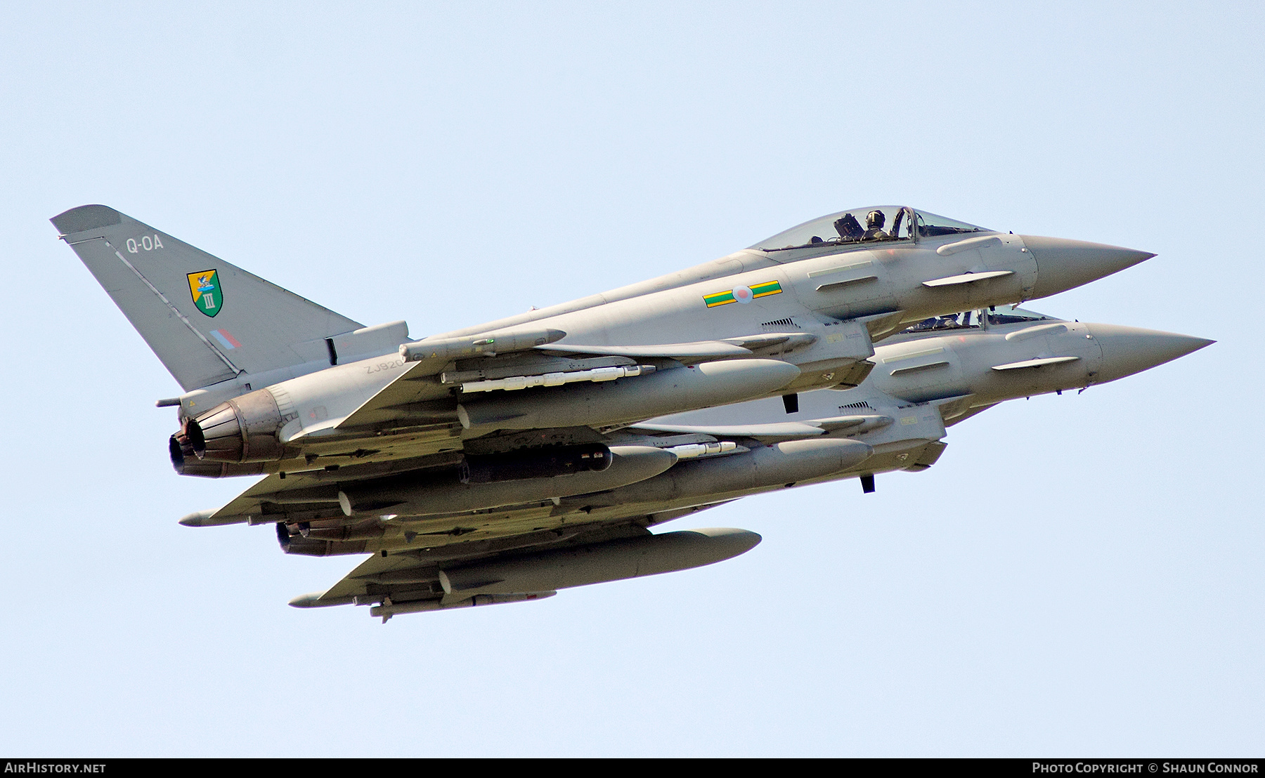 Aircraft Photo of ZJ920 | Eurofighter EF-2000 Typhoon FGR4 | UK - Air Force | AirHistory.net #367926