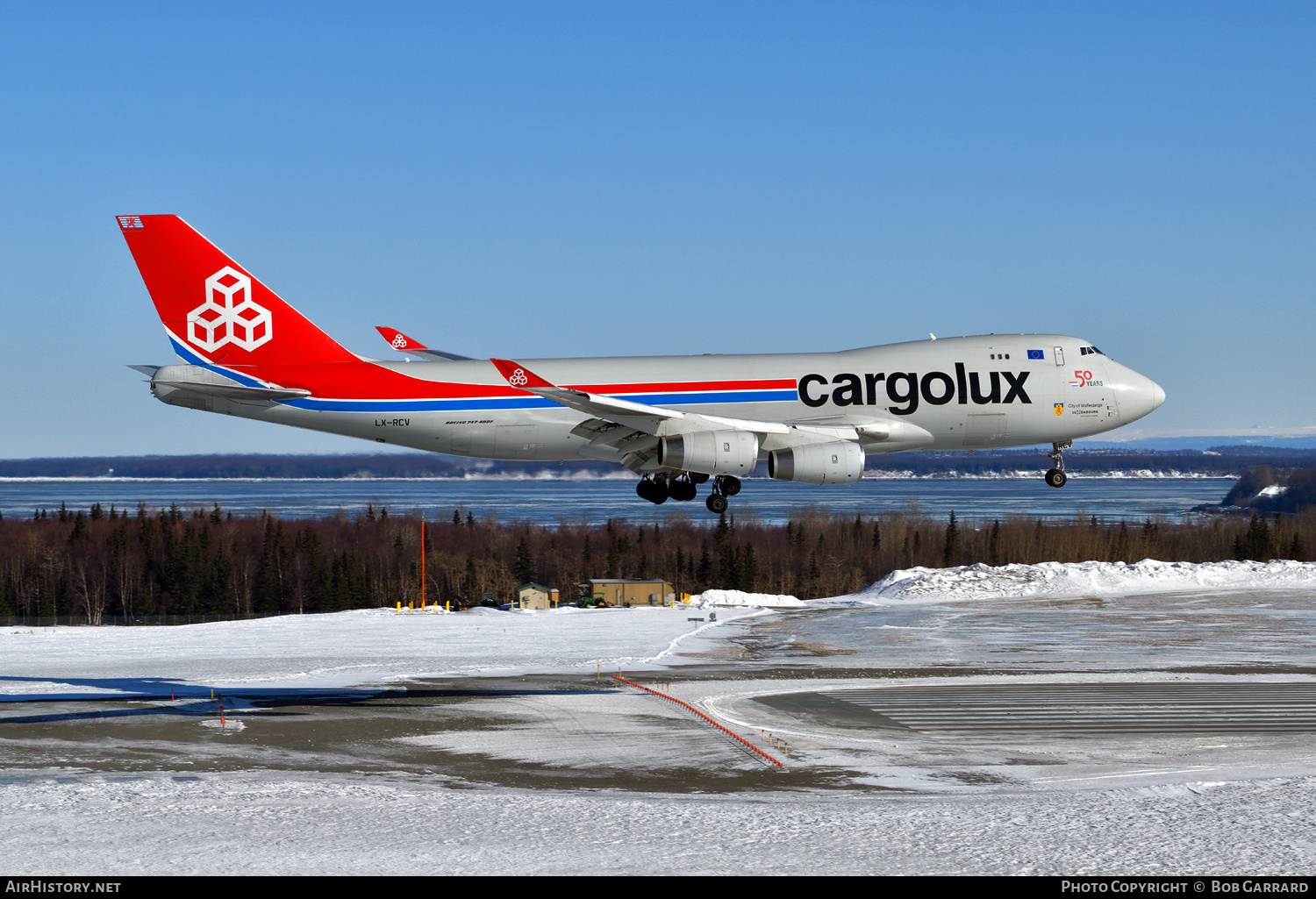 Aircraft Photo of LX-RCV | Boeing 747-4R7F/SCD | Cargolux | AirHistory.net #367943
