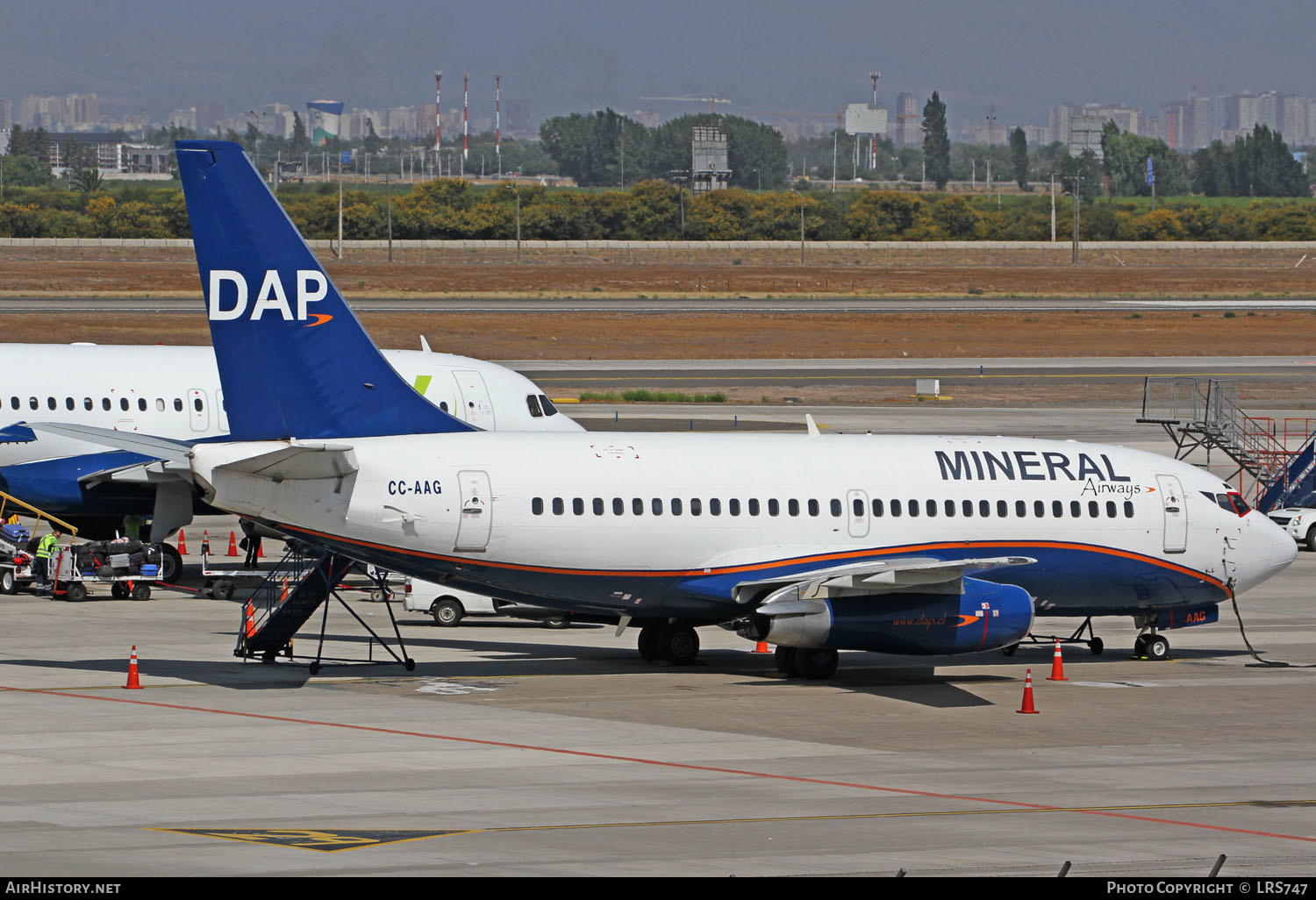 Aircraft Photo of CC-AAG | Boeing 737-247/Adv | Mineral Airways | AirHistory.net #367946