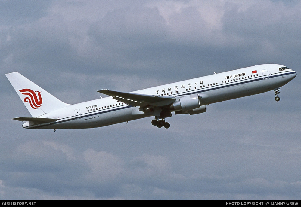 Aircraft Photo of B-2496 | Boeing 767-3Q8/ER | Air China | AirHistory.net #367953