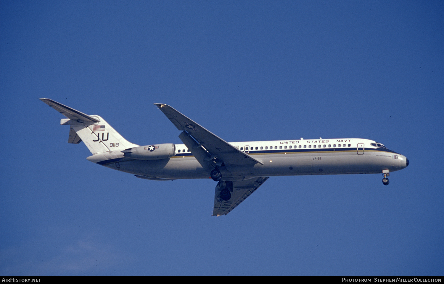 Aircraft Photo of 159118 / 9118 | McDonnell Douglas C-9B Skytrain II (DC-9-32CF) | USA - Navy | AirHistory.net #367959
