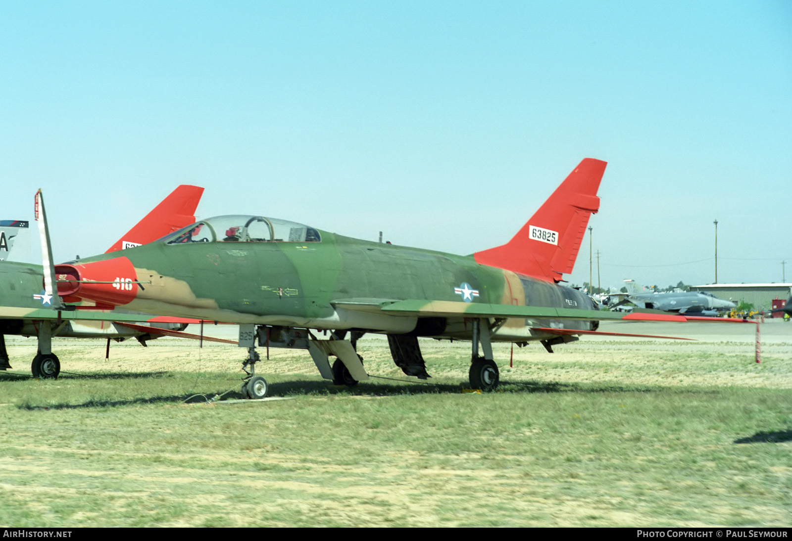 Aircraft Photo of 56-3825 / 63825 | North American F-100F Super Sabre | USA - Air Force | AirHistory.net #367991