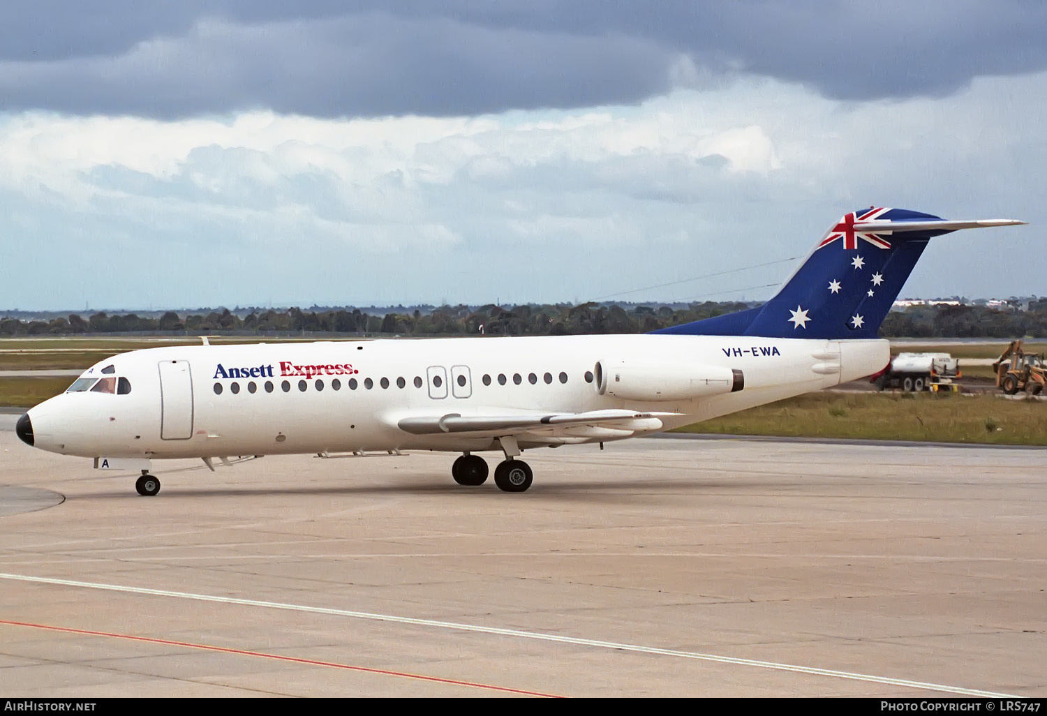 Aircraft Photo of VH-EWA | Fokker F28-4000 Fellowship | Ansett Express | AirHistory.net #367998