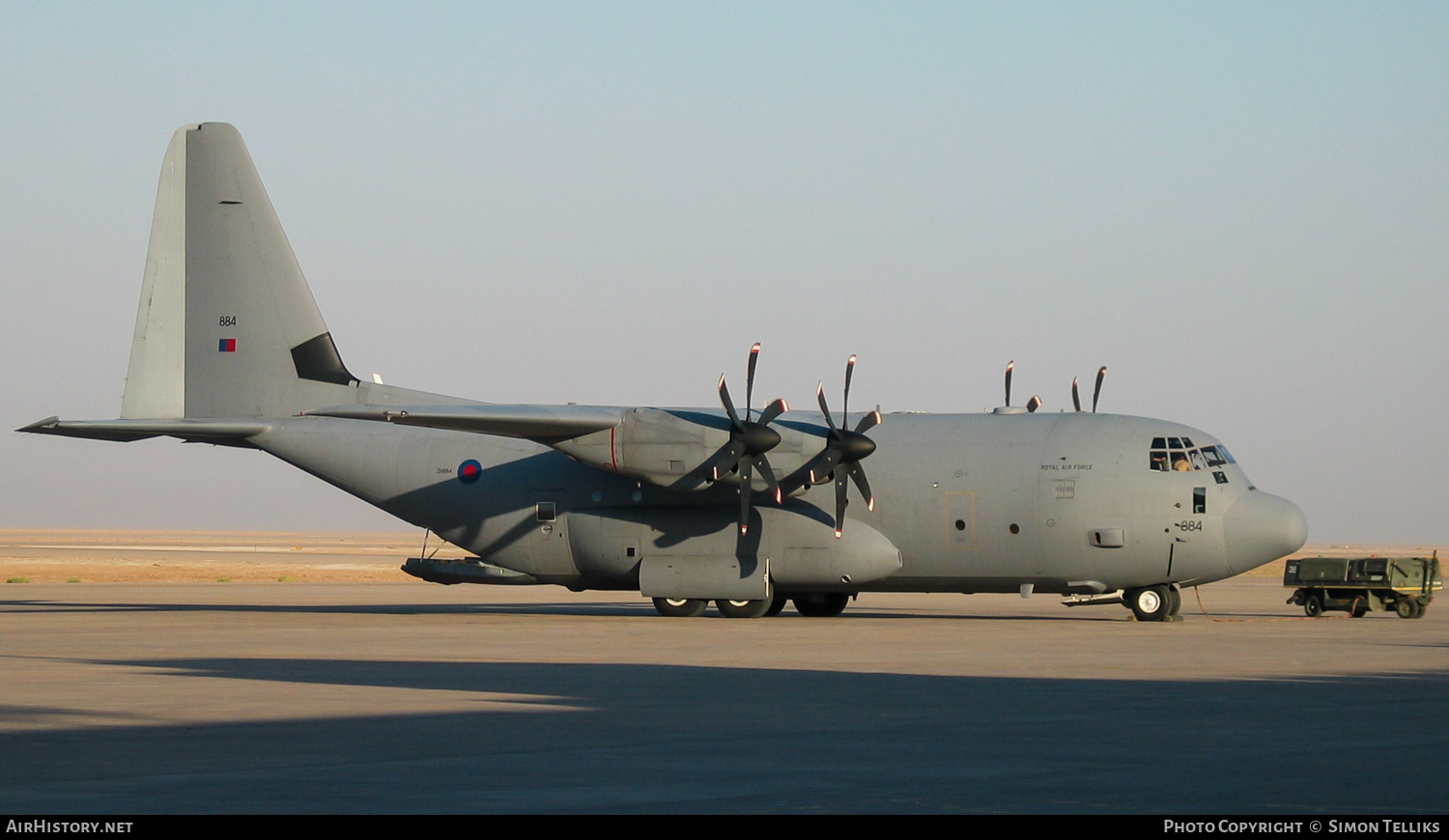 Aircraft Photo of ZH884 | Lockheed Martin C-130J Hercules C5 | UK - Air Force | AirHistory.net #368008