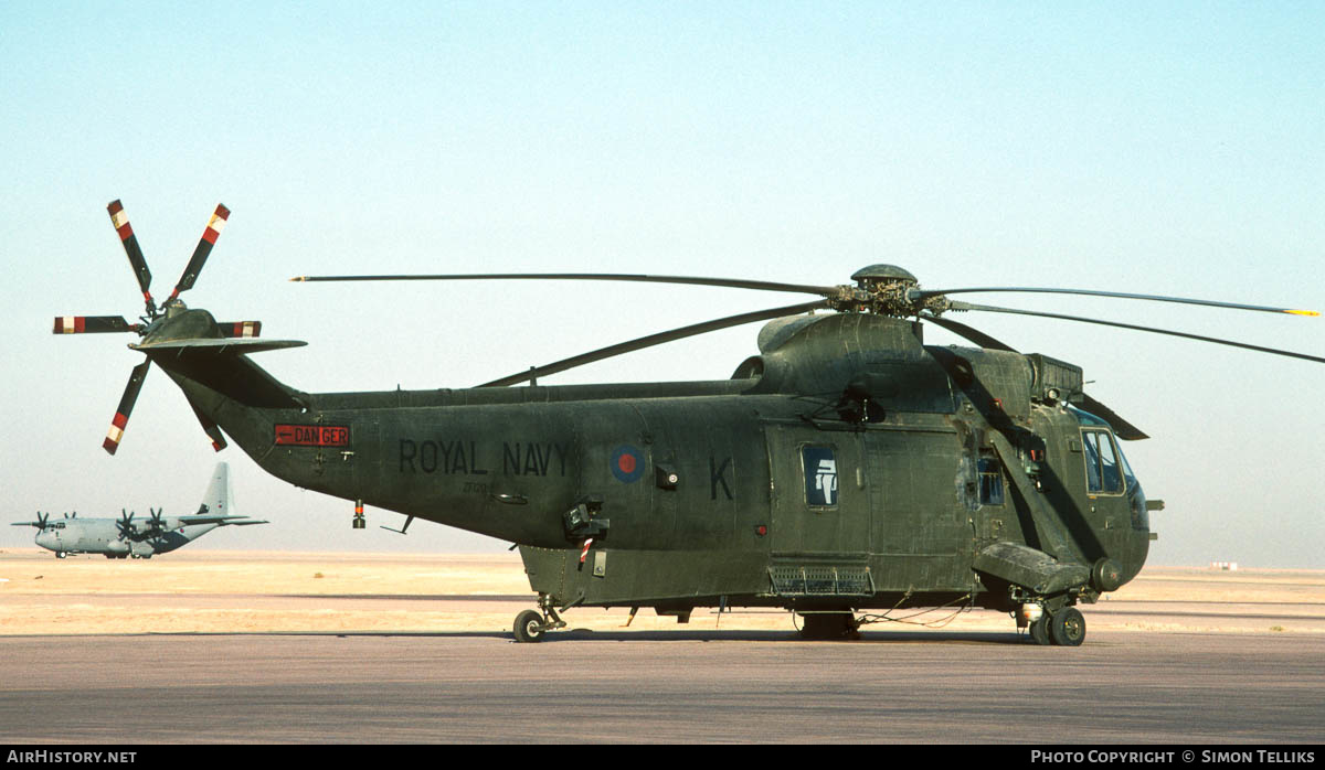 Aircraft Photo of ZF120 | Westland WS-61 Sea King HC4 | UK - Navy | AirHistory.net #368013