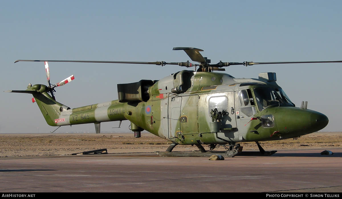 Aircraft Photo of XZ645 | Westland WG-13 Lynx AH7 | UK - Army | AirHistory.net #368014