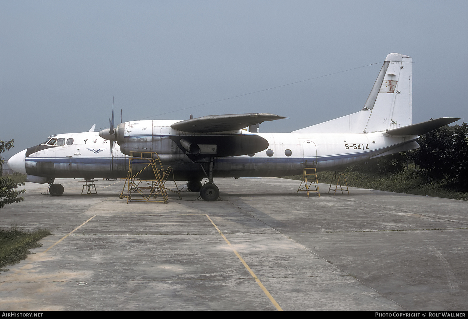 Aircraft Photo of B-3414 | Antonov An-24RV | CAAC - Civil Aviation Administration of China | AirHistory.net #368036