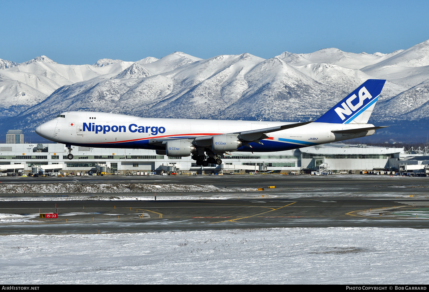 Aircraft Photo of JA18KZ | Boeing 747-8KZF/SCD | Nippon Cargo Airlines - NCA | AirHistory.net #368041