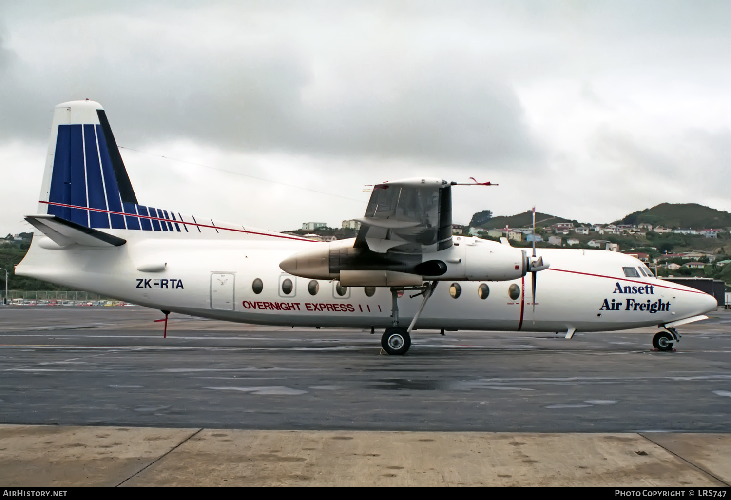 Aircraft Photo of ZK-RTA | Fokker F27-600 Friendship | Ansett Air Freight | AirHistory.net #368042