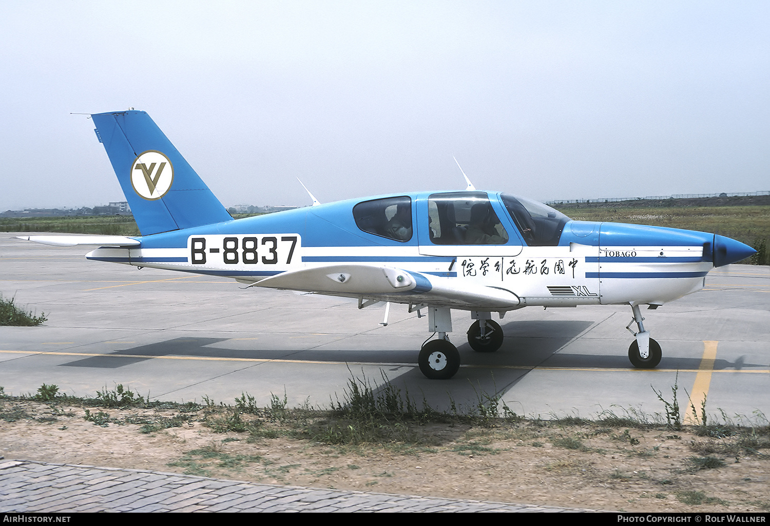 Aircraft Photo of B-8837 | Socata TB-200 Tobago XL | Civil Aviation Flight University of China - CAFUC | AirHistory.net #368043