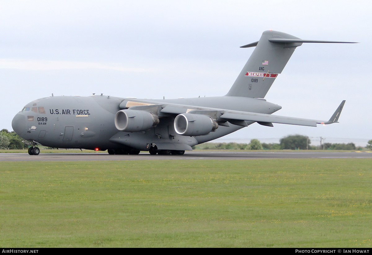 Aircraft Photo of 01-0189 / 10189 | Boeing C-17A Globemaster III | USA - Air Force | AirHistory.net #368057
