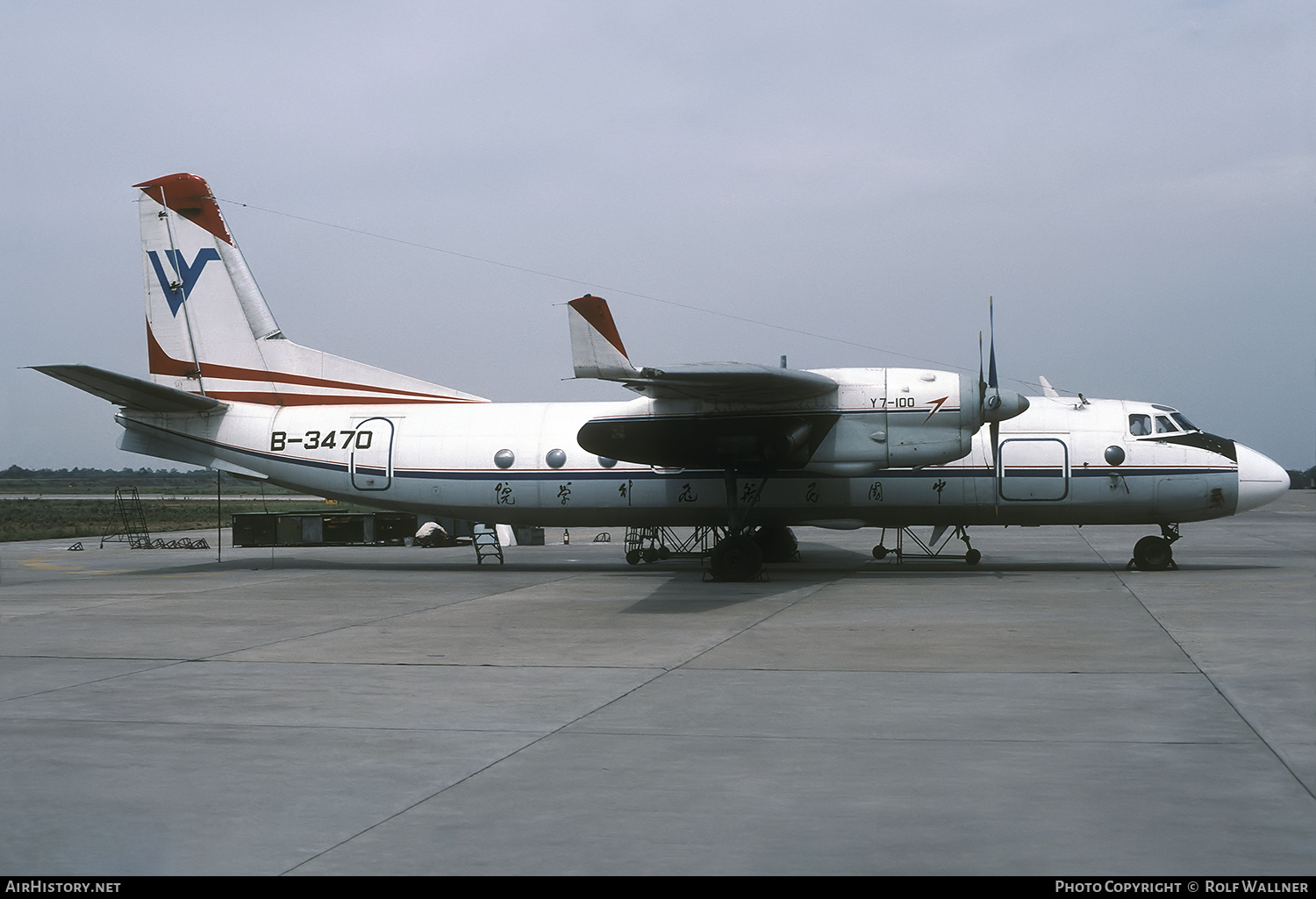 Aircraft Photo of B-3470 | Xian Y7-100 | Civil Aviation Flight University of China - CAFUC | AirHistory.net #368061