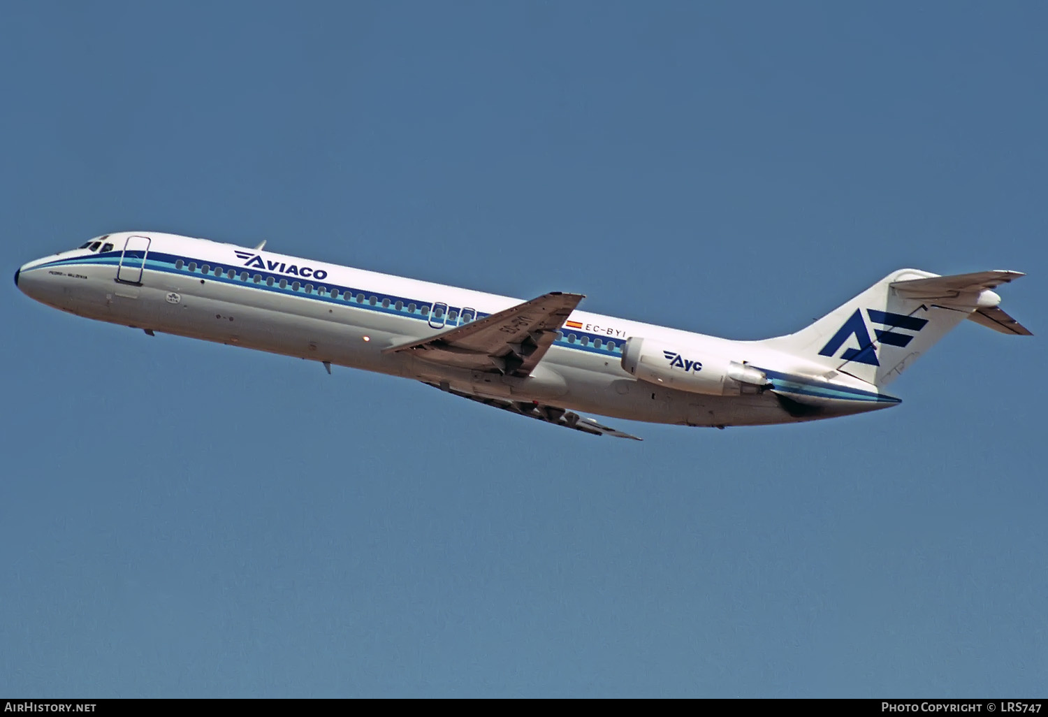 Aircraft Photo of EC-BYI | McDonnell Douglas DC-9-32 | Aviaco | AirHistory.net #368071