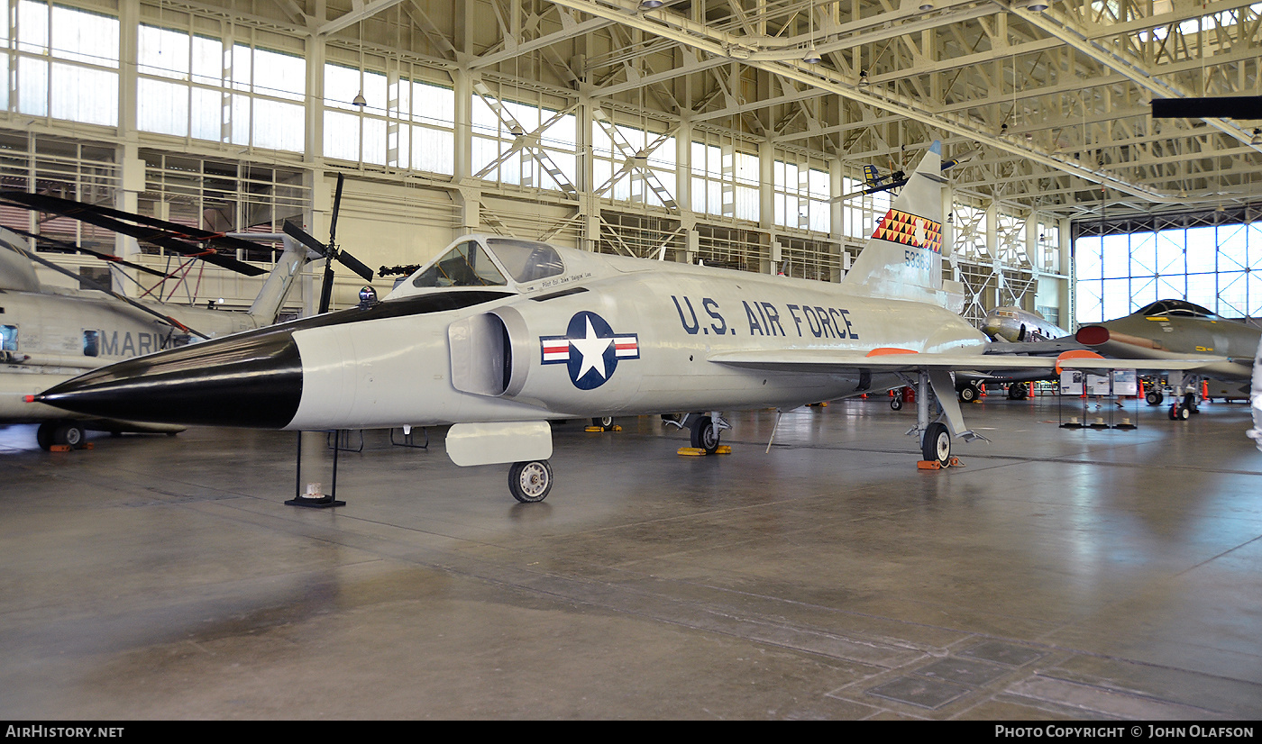 Aircraft Photo of 55-3366 / 53366 | Convair F-102A Delta Dagger | USA - Air Force | AirHistory.net #368086
