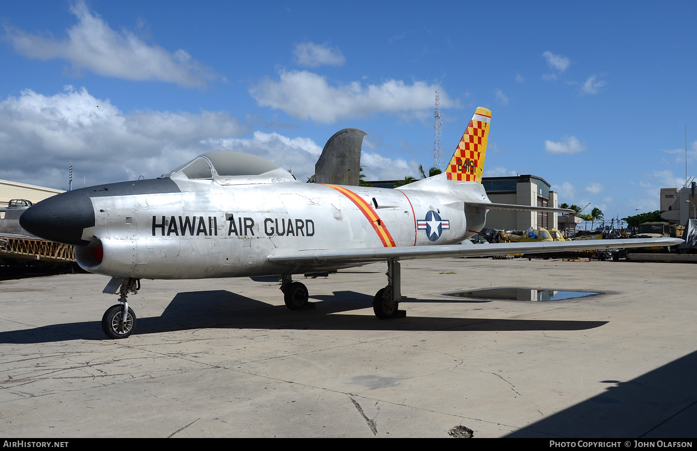 Aircraft Photo of 52-4191 / 24191 | North American F-86D Sabre | USA - Air Force | AirHistory.net #368089