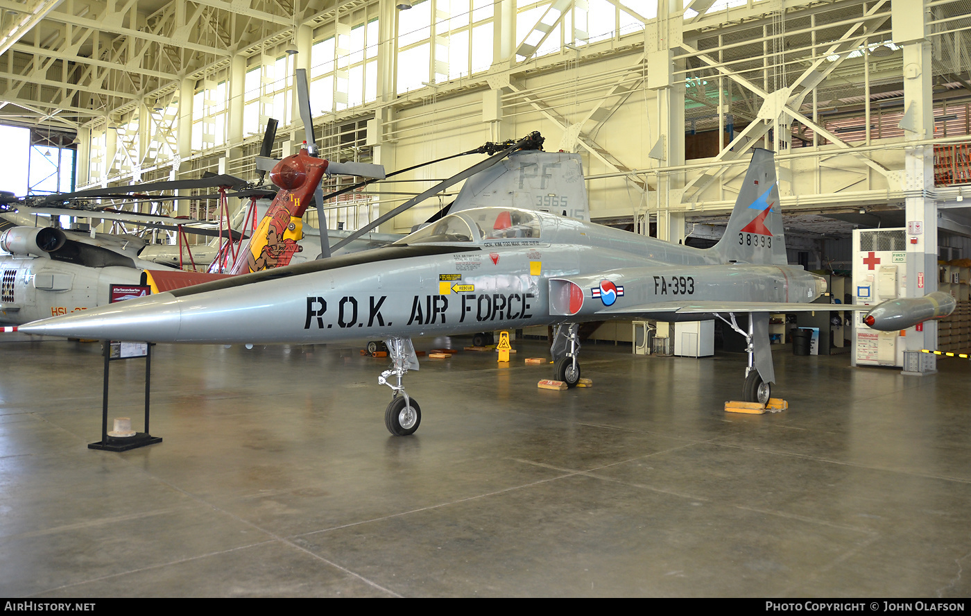 Aircraft Photo of 38393 | Northrop F-5A Freedom Fighter | South Korea - Air Force | AirHistory.net #368090