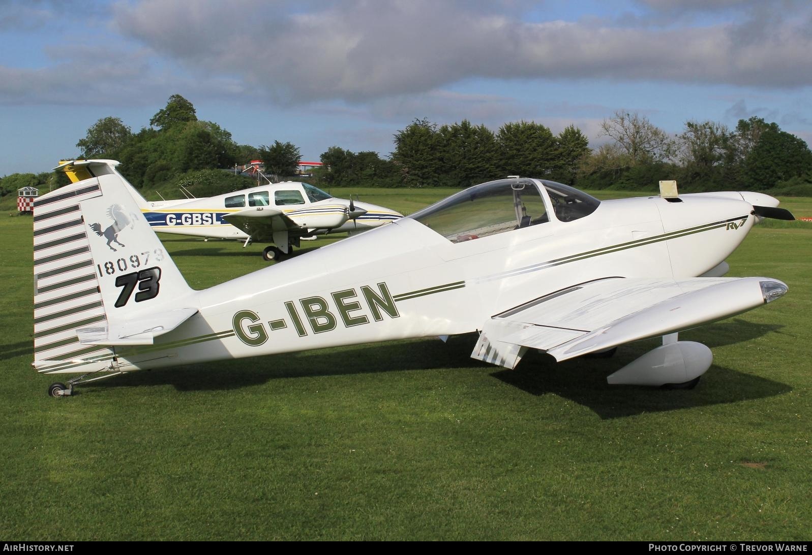 Aircraft Photo of G-IBEN | Van's RV-7 | AirHistory.net #368092
