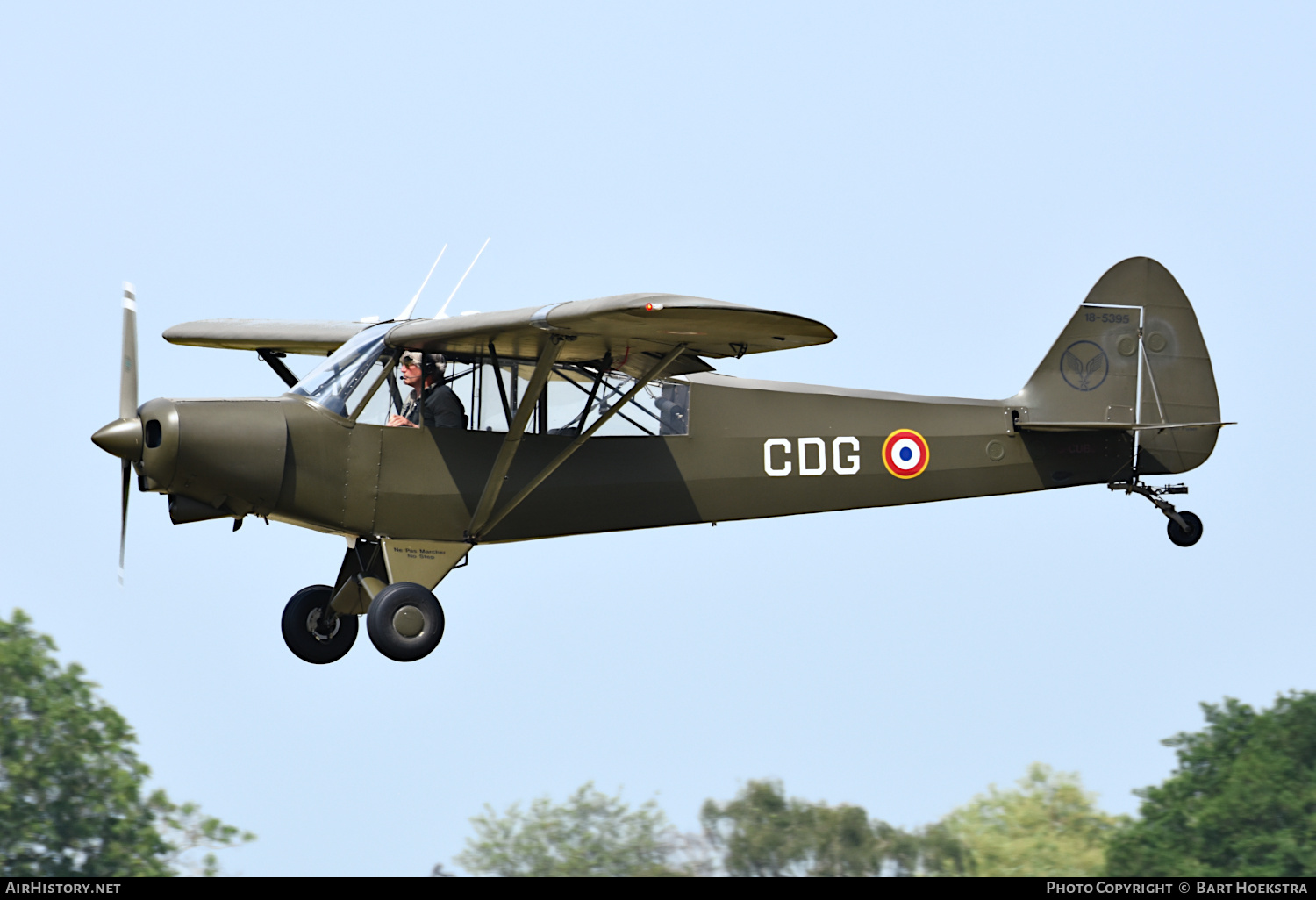 Aircraft Photo of G-CUBJ / 18-5395 | Piper PA-18-150 Super Cub | France - Army | AirHistory.net #368094