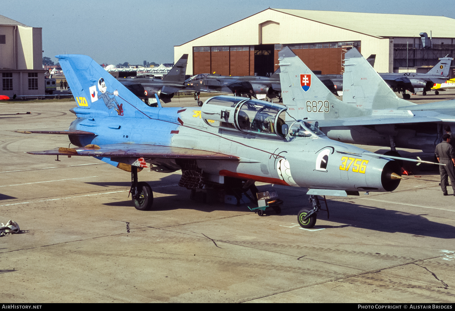 Aircraft Photo of 3756 | Mikoyan-Gurevich MiG-21UM | Czechia - Air Force | AirHistory.net #368122