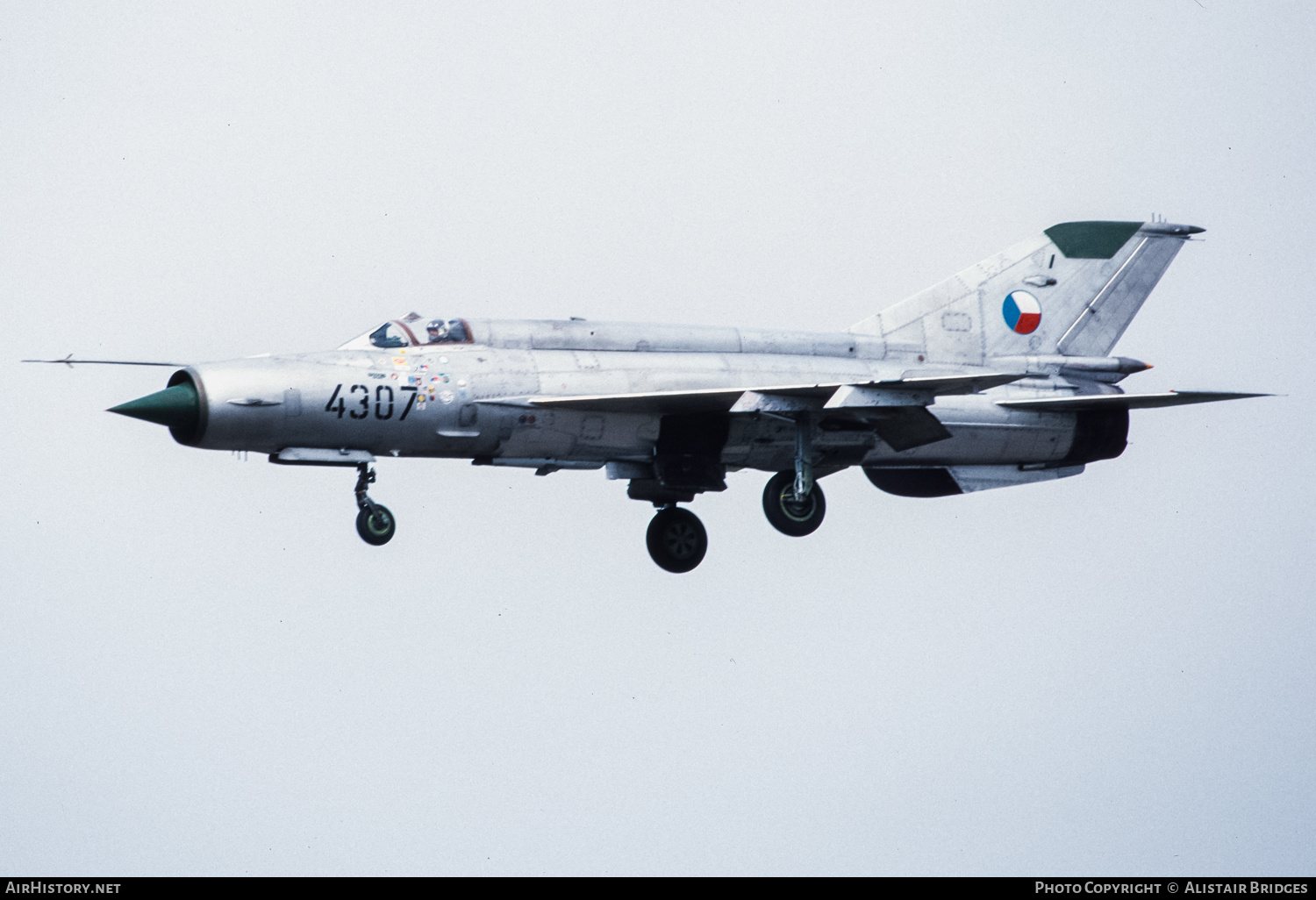 Aircraft Photo of 4307 | Mikoyan-Gurevich MiG-21MF | Czechia - Air Force | AirHistory.net #368125