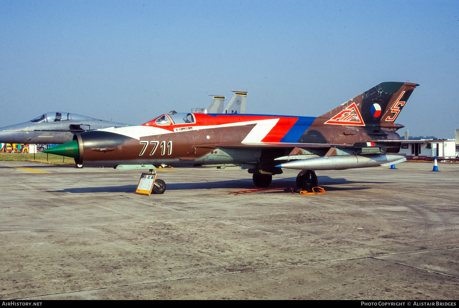 Aircraft Photo of 7711 | Mikoyan-Gurevich MiG-21MF | Czechia - Air Force | AirHistory.net #368129