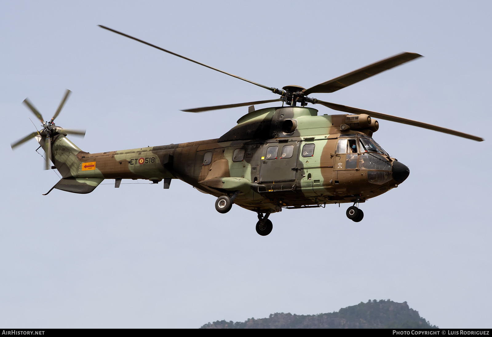 Aircraft Photo of HU.21-20 | Aerospatiale AS-332B1 Super Puma | Spain - Army | AirHistory.net #368133