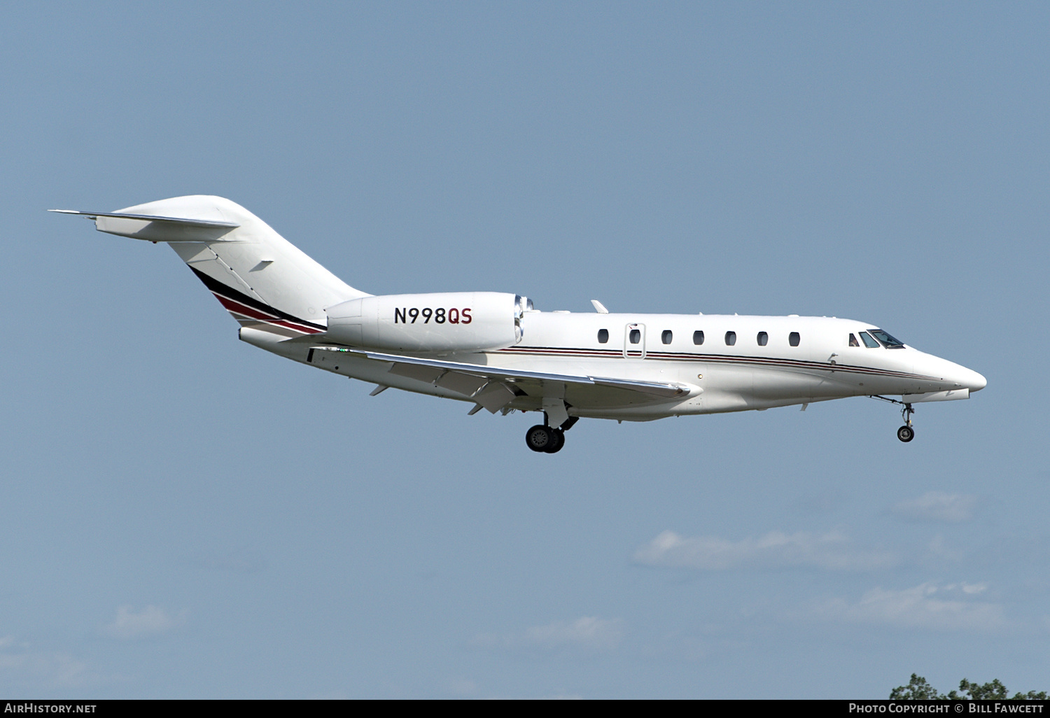 Aircraft Photo of N998QS | Cessna 750 Citation X | AirHistory.net #368135