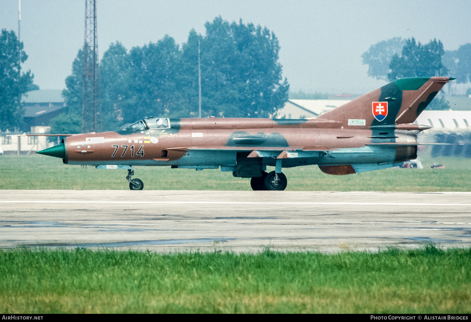 Aircraft Photo of 7714 | Mikoyan-Gurevich MiG-21MF | Slovakia - Air Force | AirHistory.net #368137