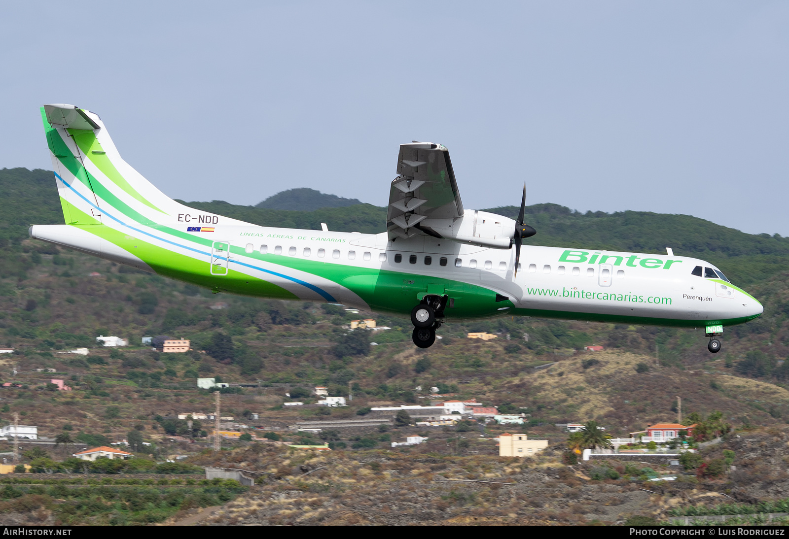 Aircraft Photo of EC-NDD | ATR ATR-72-600 (ATR-72-212A) | Binter Canarias | AirHistory.net #368142