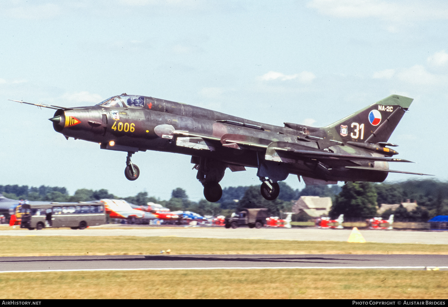 Aircraft Photo of 4006 | Sukhoi Su-22M4 | Czechia - Air Force | AirHistory.net #368143