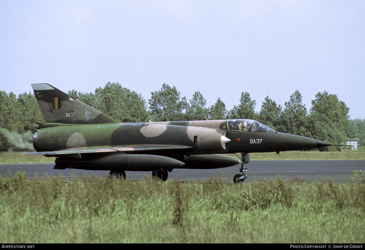Aircraft Photo of BA37 | Dassault Mirage 5BA | Belgium - Air Force | AirHistory.net #368164