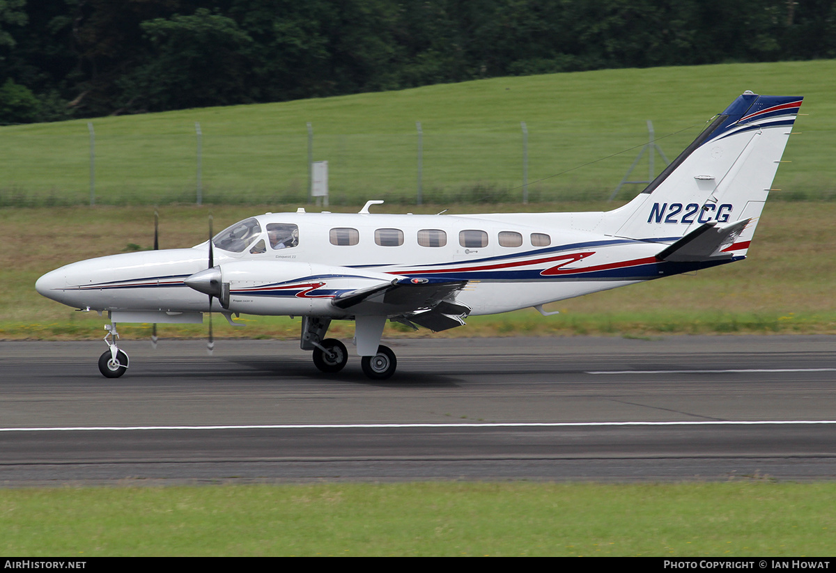 Aircraft Photo of N22CG | Cessna 441 Conquest | AirHistory.net #368192