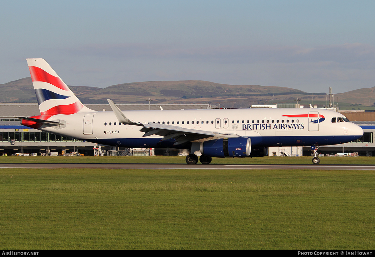 Aircraft Photo of G-EUYY | Airbus A320-232 | British Airways | AirHistory.net #368196
