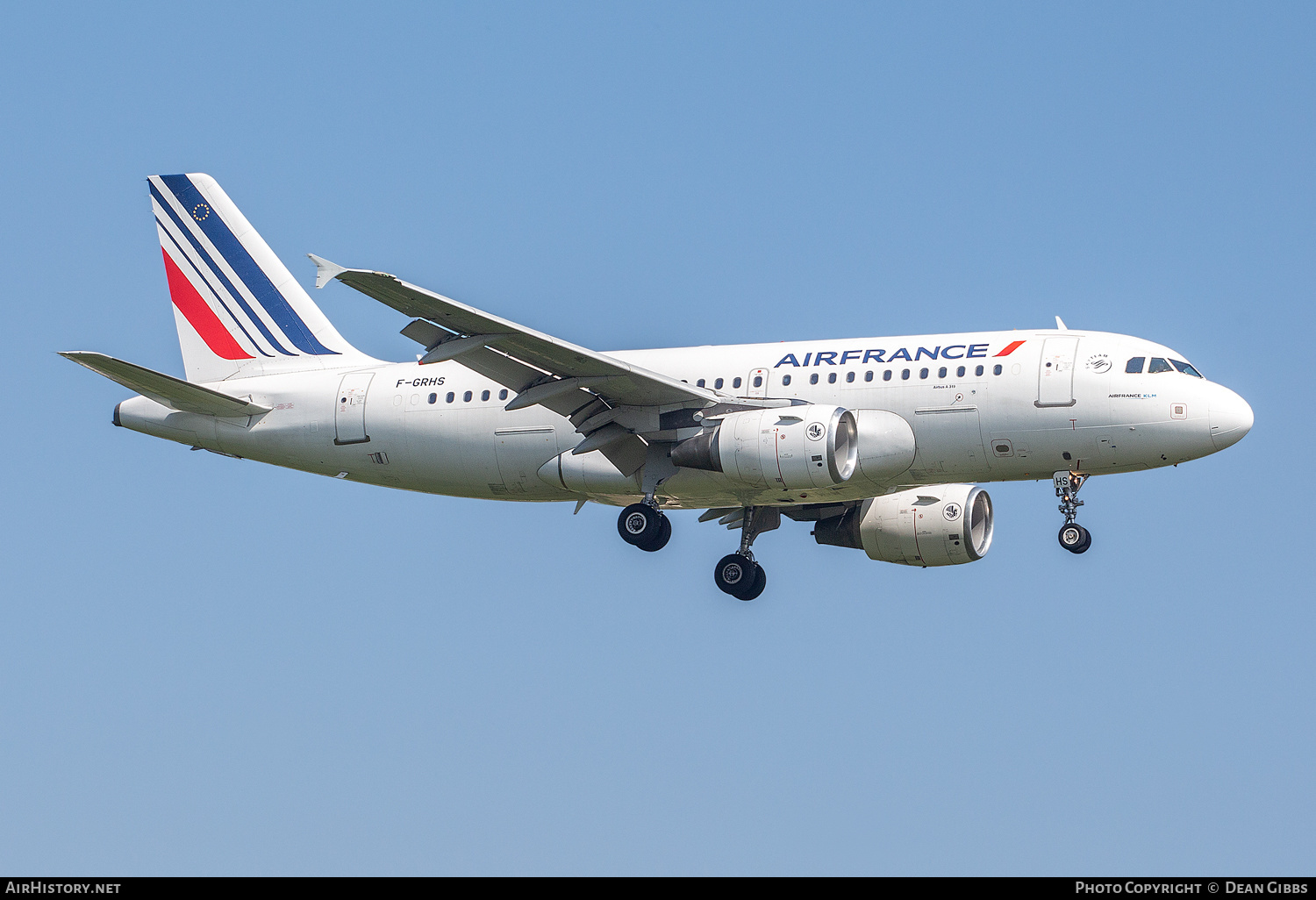 Aircraft Photo of F-GRHS | Airbus A319-111 | Air France | AirHistory.net #368234