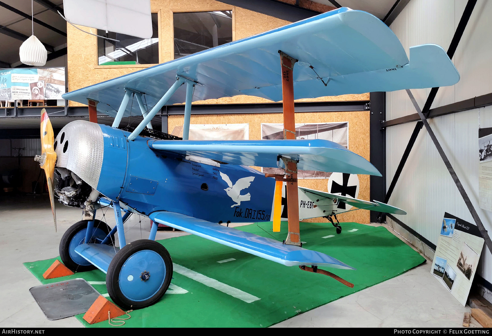 Aircraft Photo of PH-EBF | Fokker Dr.1 (replica) | Germany - Air Force | AirHistory.net #368247