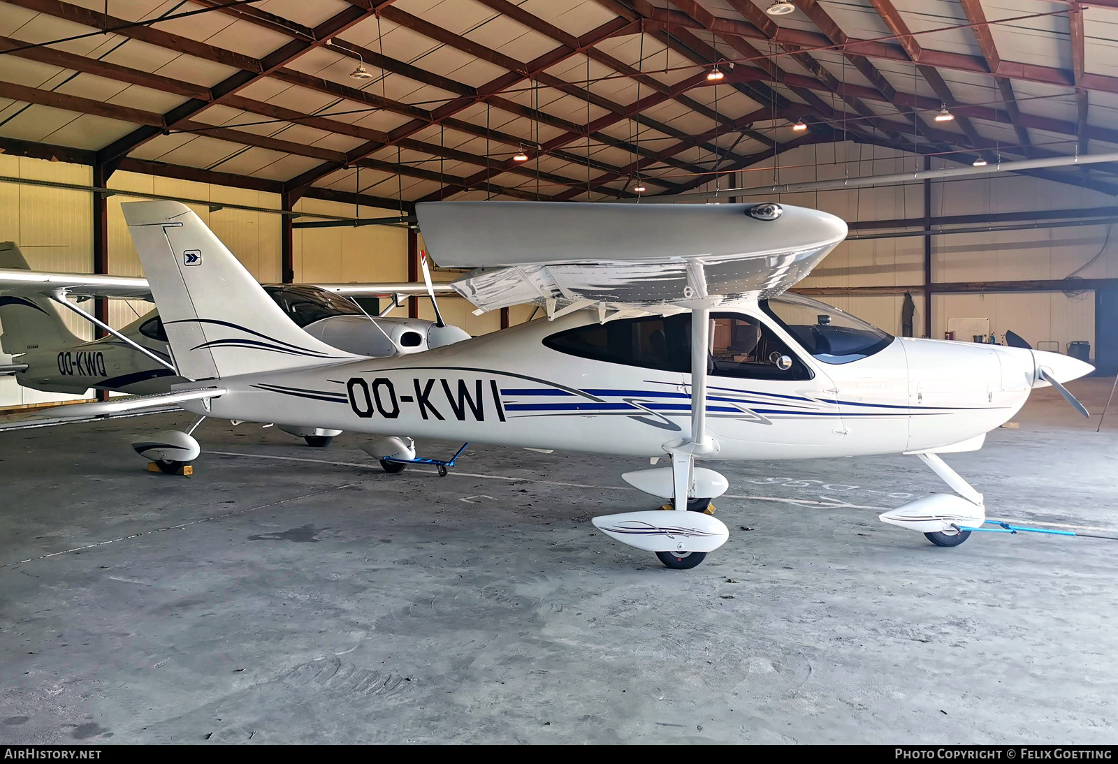 Aircraft Photo of OO-KWI | Tecnam P-2008JC | AirHistory.net #368250