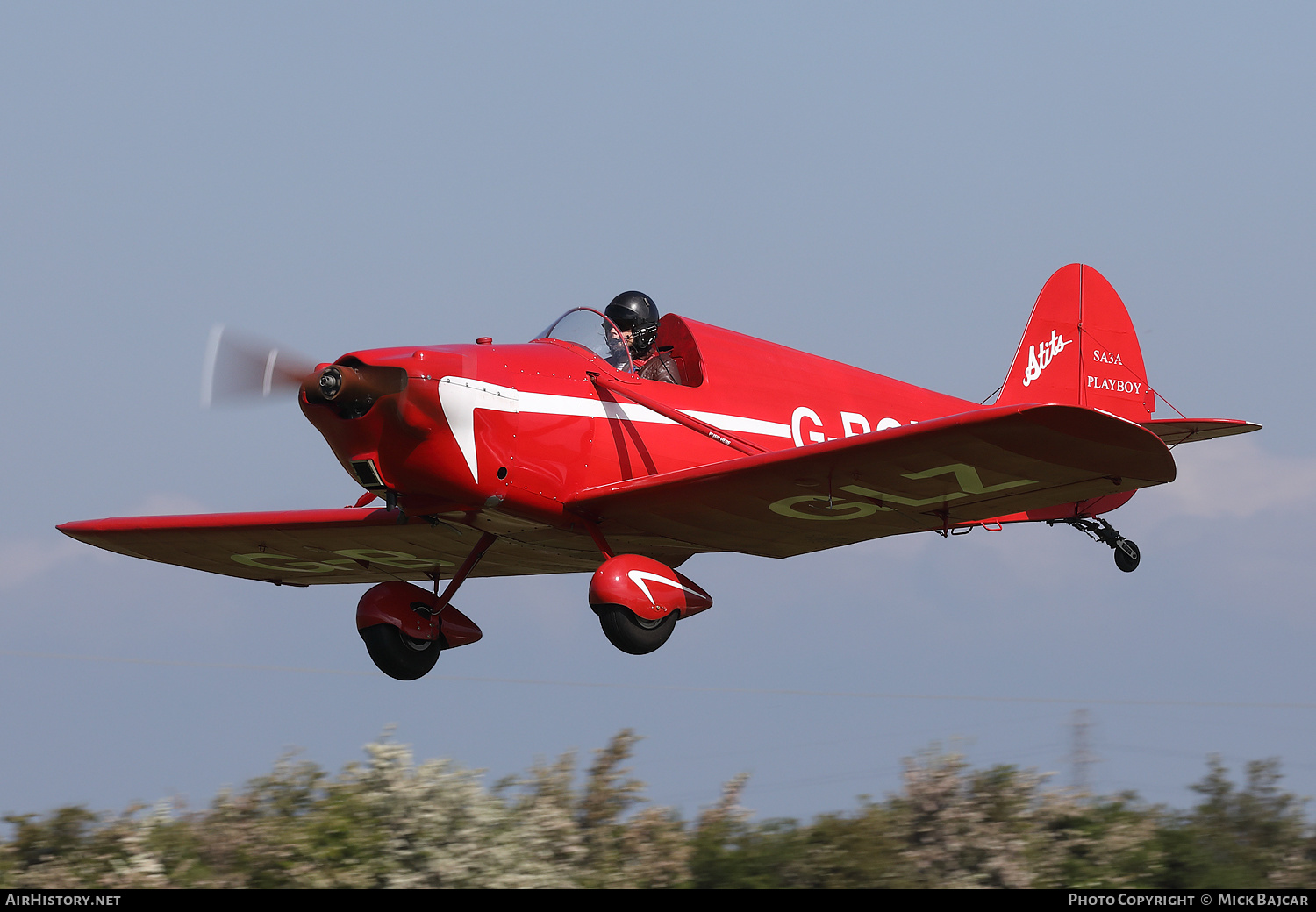 Aircraft Photo of G-BGLZ | Stits SA-3A Playboy | AirHistory.net #368279