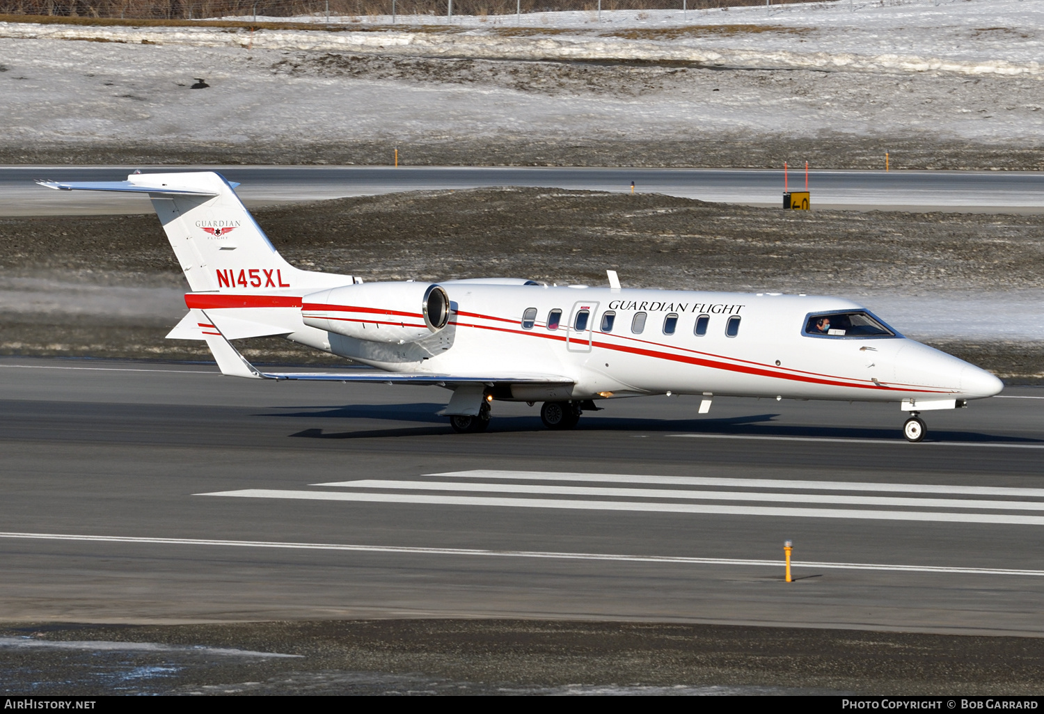 Aircraft Photo of N145XL | Learjet 45 | Guardian Flight | AirHistory.net #368280