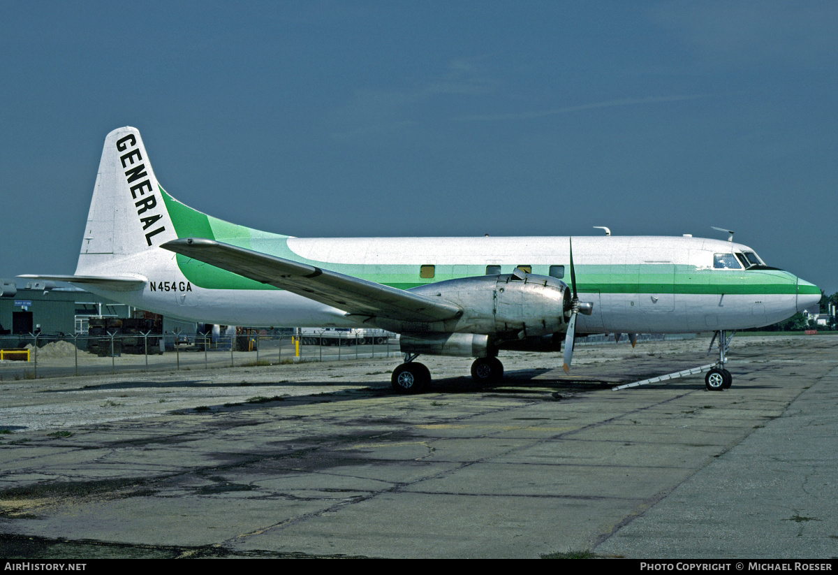 Aircraft Photo of N454GA | Convair 340-32 | General Aviation | AirHistory.net #368285