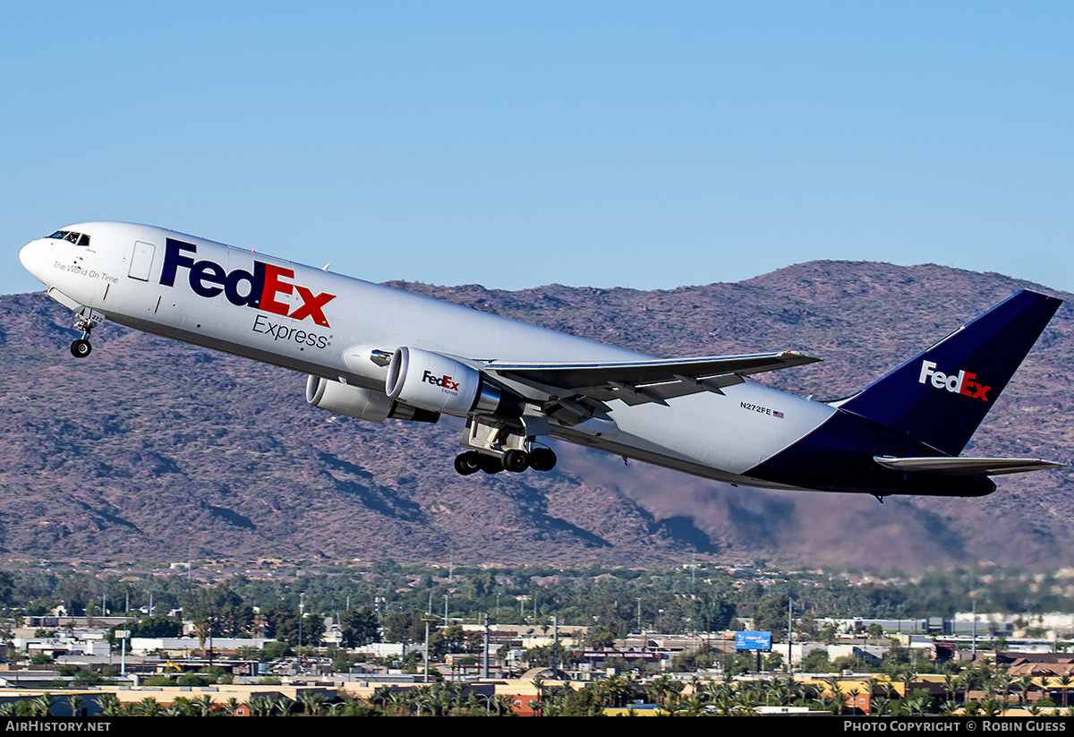 Aircraft Photo of N272FE | Boeing 767-300F | FedEx Express - Federal Express | AirHistory.net #368289