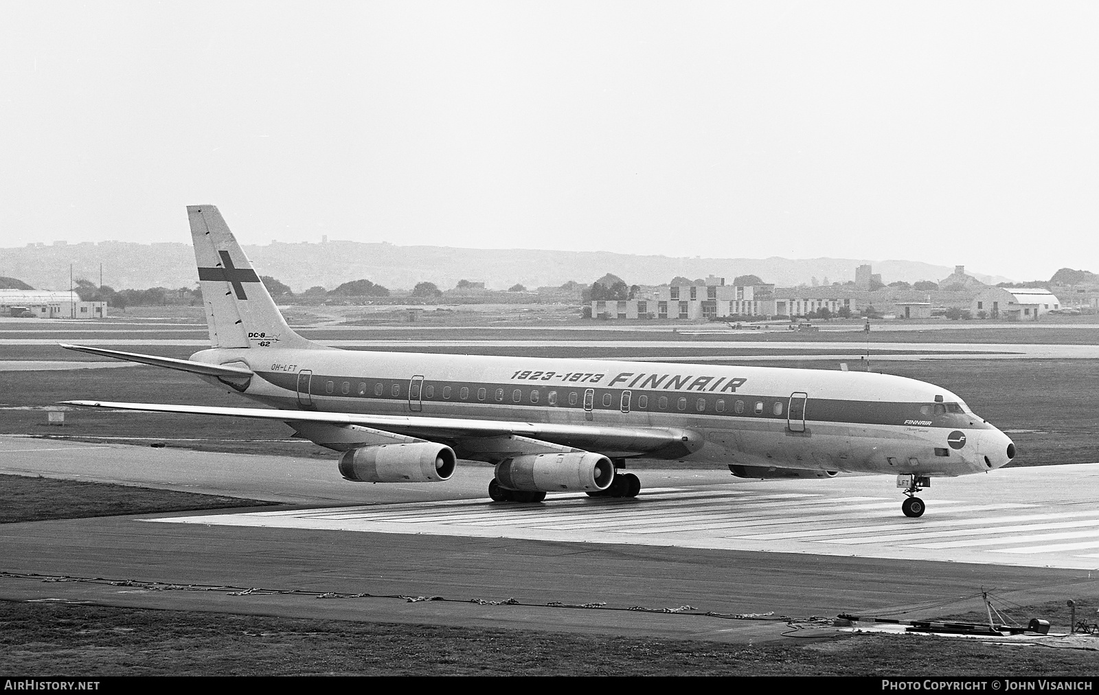 Aircraft Photo of OH-LFT | McDonnell Douglas DC-8-62CF | Finnair | AirHistory.net #368297